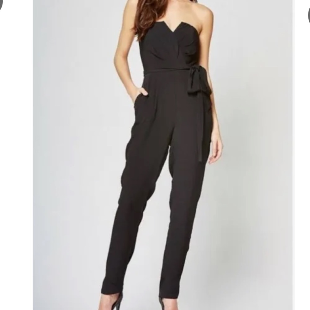 Yumi Kim Hot to Trot Jumpsuit Black Small S